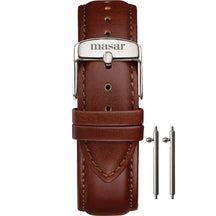 bracelet-montre-cuir-marron