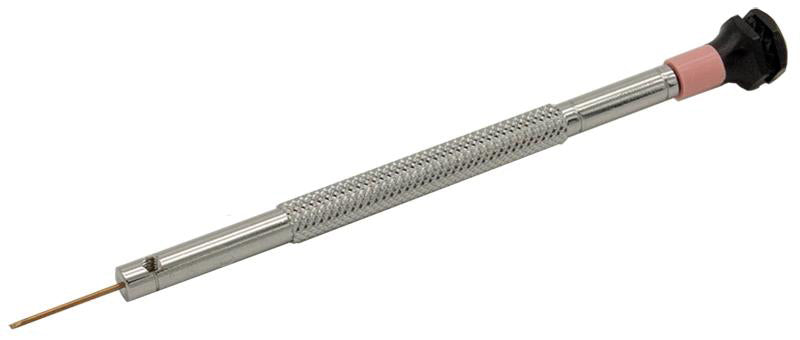Tournevis Horloger Plat ou Lames béryllium/cuivre - XT Premium - 100% Antimagnétique - Fabriqué en France