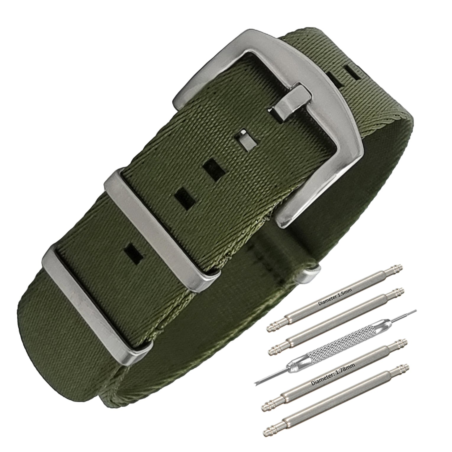 bracelet-montre-nato-vert